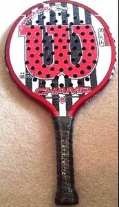 Wilson Champ  Platform Tennis Paddleball 4.25