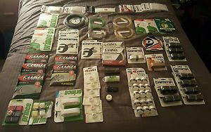 Huge lot TENNIS GEAR! Grips, Strings, Dampener, Prince Gamma Verve RZR Live Wire