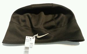 New NIKE, black running/exercise/cycling scully cap/hat, one size fits all