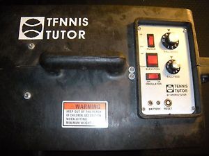 Tennis Tutor Model 2 Ball Machine w/Battery/ No remote/ Comes w/charger LOOK