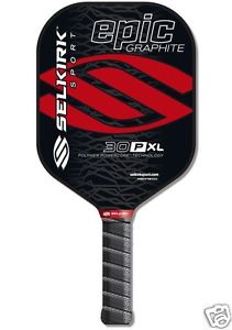 Selkirk 30PXL Epic Pro Pickleball Paddle - Black