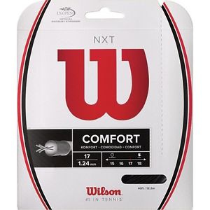 Wilson NXT 17 Comfort String, Black, PACK OF 2, NWT