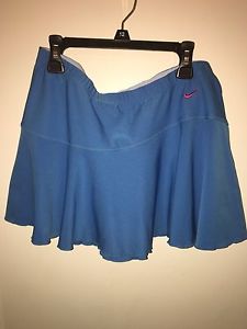 Nike Dry Fit Blue Tennis Skirt Size Medium