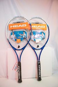 LOT SET 2 Head TI. Conquest Oversized Head Nano Titanium Tenns Racket - NEW