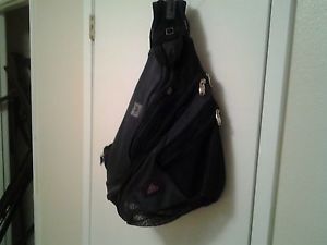 Adidas Black MeshTennis Racket Mesh Raquet Sling Bag