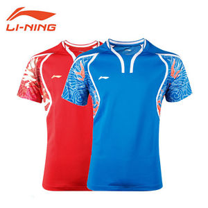 2016 Rio Olympics Li Ning men's Tops tennis clothing Badminton T-shirt