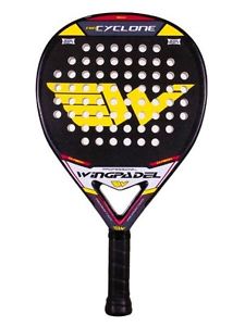 Profesional PACK PALA + FUNDA PADEL WINGPADEL AIR CYCLONE AMARILLA (NUEVA)