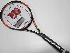 **NEW** WILSON BLX BURN 100 TENNIS RACQUET (4 1/4) FREE STRINGING!!