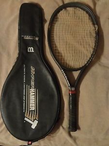 RARE! Wilson Hyper Hammer 2.3 Super Oversize 120 sq.in. Tennis Racket 4 3/8 VG!