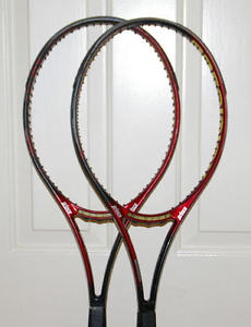 TWO (2) Prince Precision Response 660PL midplus 97sq tennis rackets 4 3/8