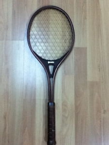 GEOSTAR ALUMINUM TENNIS RACKET RACQUET STRUNG 4-1/2" SUPER RARE FREE SHIPPING