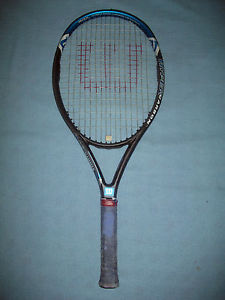 WILSON HYPER HAMMER HYPER CARBON 4.3 TENNIS RACQUET RACKET 110 sq. in.