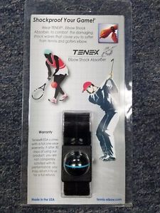 Tenex Elbow Shock Absorber Anti Vibration Wristband Brand New MADE IN USA