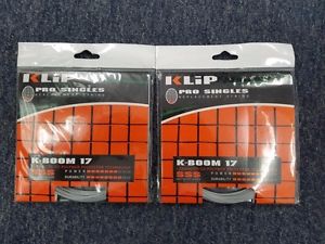 2 Sets Klip K-Boom  Silver 17 Gauge 1.25mm Tennis String NEW