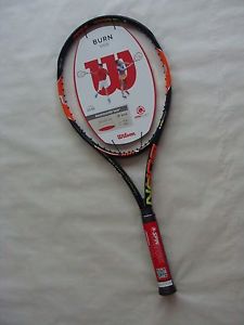 Wilson Burn 100S Spin Effect 18X16 Tennis Racquet Unstrung Grip Size 4 1/4