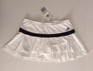 Adidas Women L Large Adidas White Tennis Skirt Clima365 New Fast Ship Insured