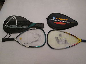 E-Force Bedlam 185g 107" Racquetball Racquet 22" Longstring HEAD PYRAMID 220