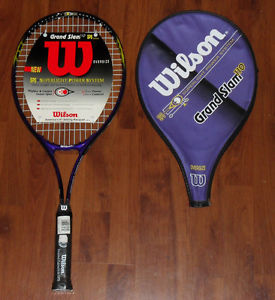 Brand New WILSON Grand Slam 110 SPS Superlight Series PURPLE 4 1/2 OVERSIZE