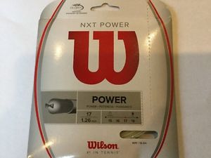 Wilson NXT Power Tennis String 17 Gauge