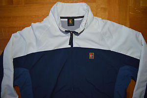 NIKE Vtg 90s Tennis Supreme Court Challenge Agassi Sampras WarmUp Track suit Top