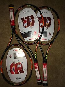 Wilson Burn 100S Spin Effect 18X16 Tennis Racquet NEW UNSTRUNG