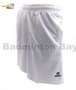 Apacs Dri-Fast Quick Dry White Sport Shorts Pants AP-063ii 100% Polyester