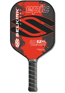 New Selkirk 20P XL Epic Polymer Composite Pickelball Paddles  Red + warranty