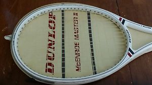 Vintage Dunlop McENROE MASTER 2 Tennis Racquet with Cover