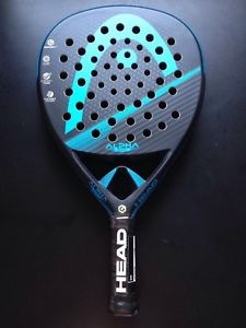 HEAD ALPHA ELITE 2016. GRAPHENEXT. PALA PADEL NUEVA Y PRECINTADA 375g. NACEX 24h