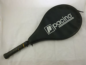 Pacino Tennis Racket with Case Black PT 01 Over size