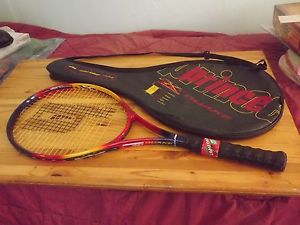 Prince Quake LXT OS Tennis Racket Racquet 4 1/4 Very Good Condition
