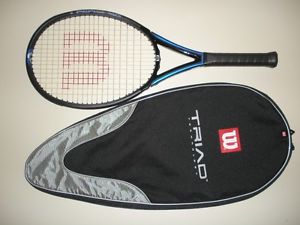 WILSON TRIAD HAMMER 4.0 OS 110 TENNIS RACQUET 4 1/2   27.5"