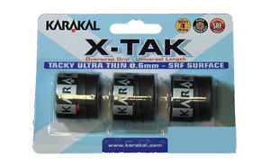 OVERGRIP KARAKAL PADEL - TENIS 10 UDS. "X-TAK" COLORES SURTIDOS