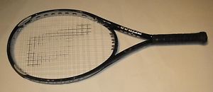 PRINCE O3 SILVER OS 118SQ" 16X19 Titanium Tungsten TENNIS RACQUET 4 1/2 GRIP