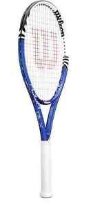 New Wilson Four BLX Grip 4 3/8 strung with wilson sensation tennis string