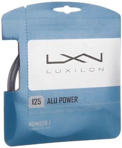 Luxilion ALU Power 125 Tennis Racquet String Set 16L Gauge, 1.25 mm