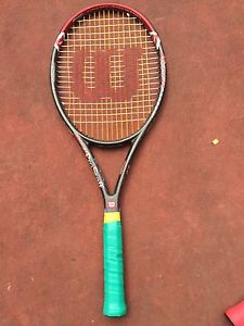 Wilson 5.0 Hyper Pro Staff Excellent Condition 5grip, Poly