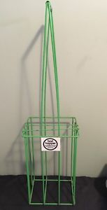 VINTAGE TENNIS BALL HOPPER Gamma Sports Green Retro Handle Carry