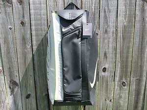 Nike Court Tech 1 Tennis Backpack Bag Silver Black Volt Insulated BA4866-072