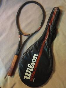 RARE! Wilson Ultra 2 MidSize PWS Tennis Racket St.Vincent HMQ Grip 4 3/8 EX!