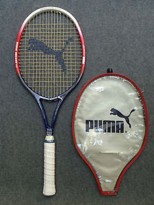 80s *PUMA Boris Becker Pro* Germany autograph racquet in cover