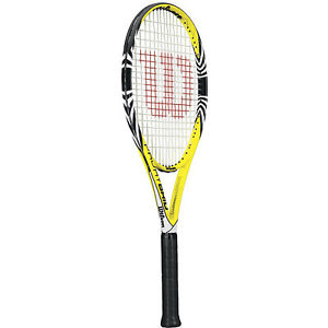 Wilson WRT58390U3 Sporting Goods Pro Hybrid Tennis Racquet Yellow, 4 1/2