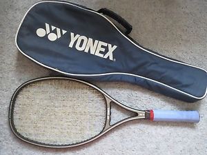 Vintage Yonex R-7 Graphite Composite Tennis Racquet W/Full Case 4 5/8 Pro Blend