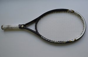 WILSON HYPER HAMMER 5.3 OS 110 4 3/8 Grip Tennis Racquet Very Good