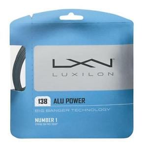 Luxilon ALU Power 138 String, 15 Guage, Silver, PACKS OF 5, NWT