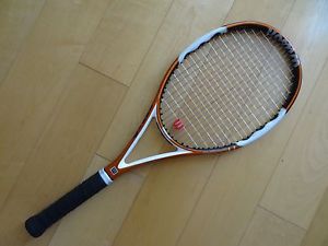 Wilson N Code N Tour 95 4 3/8 Tennis Racquet Justine Henin