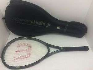 WILSON HYPER SLEDGE HAMMER 2.0 OVERSIZE 115 sq.in TENNIS RACQUET 4-1/4" GRIP