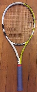 Babolat XS 102 Sweet Spot Great Condition 3/8g New Strings See Details