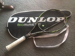 DUNLOP Biomimetic 400 TOUR Tennis racquet, 4 3/8 L3 Grip, New Cover Included