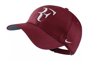 NWT Nike Roger Federer RF Hybrid Dri-Fit Hat Cap Team Red Adjustable